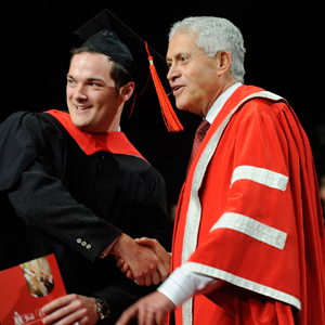 Graduating student